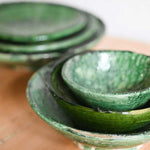 Tamegroute 15cm Side Bowl - Green Nouvelle Nomad