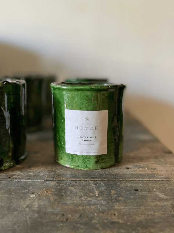 Tamegroute Ceramic Candle - Amber | Nouvelle Nomad