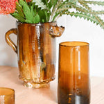 Amber Tapered Glass Vase | Nouvelle Nomad