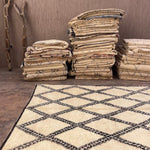 Vintage Beni Ourain Rug - Chocolate 187x350 - Nouvelle Nomad