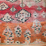 Vintage Moroccan Boujad Rug - Terracotta Red | Nouvelle Nomad
