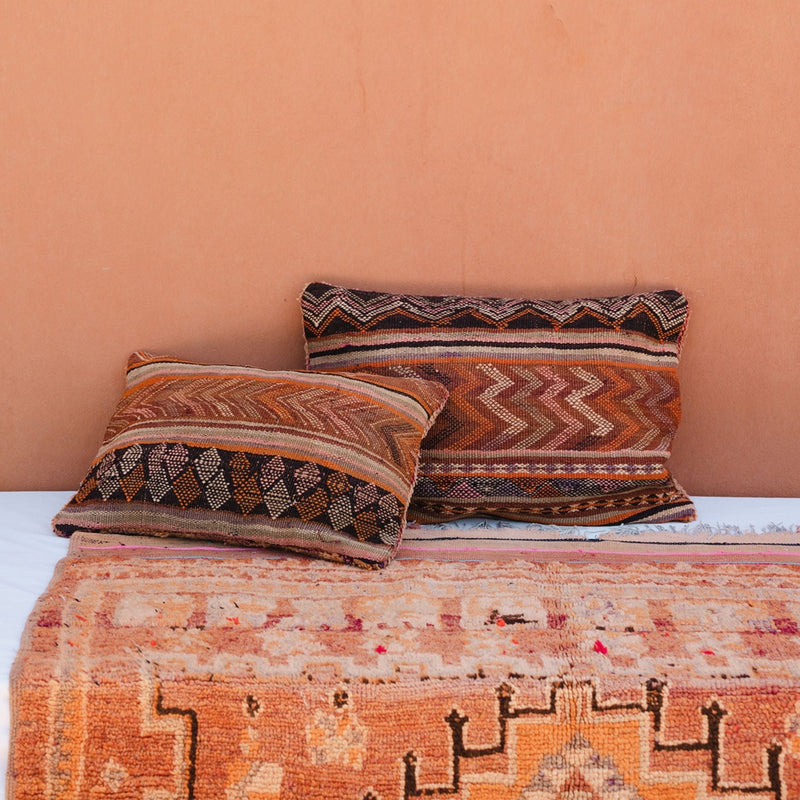 Vintage Moroccan Cushions - Terracotta - Nouvelle Nomad