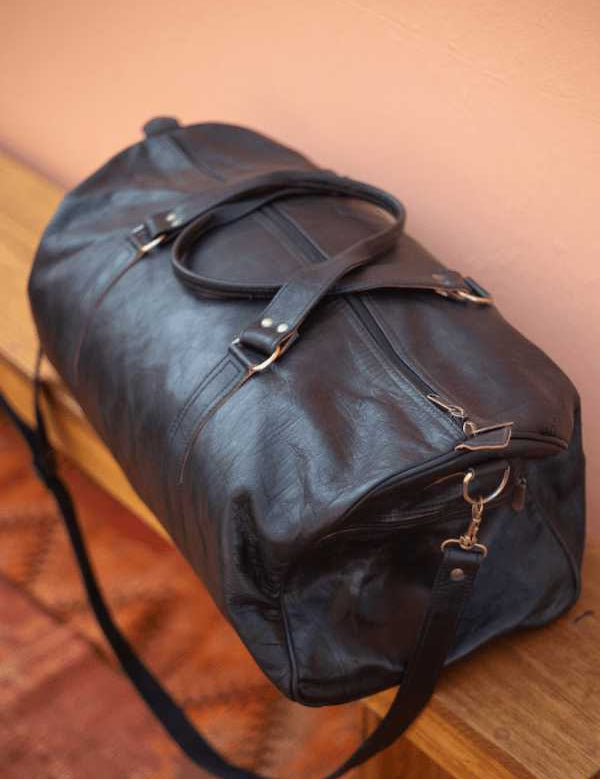 Weekend Leather Duffle Travel Bag Nouvelle Nomad