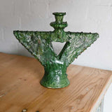 XL Tamegroute Wings Candelabra - Green